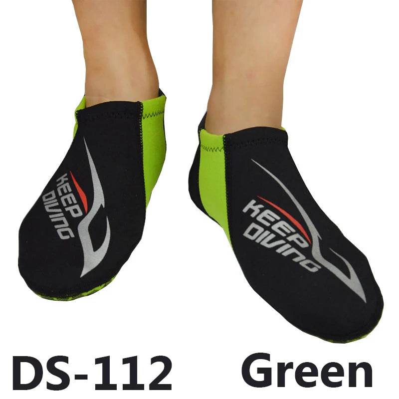 3mm Neoprene Shoes Non-Slip Grip — Colorful | KIMLUD