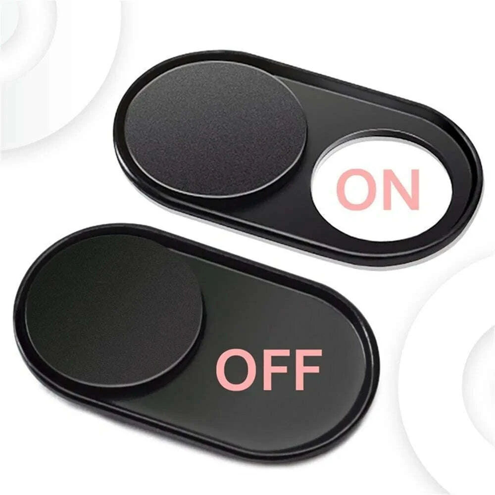 KIMLUD, Metal Webcam Cover Camera Magnet Slider Shutter Privacy Protect Sticker for Laptop Tablet Phone Ultra Thin Privacy Sticker, KIMLUD Womens Clothes