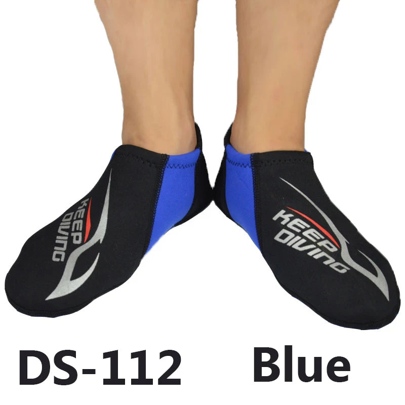 3mm Neoprene Shoes Non-Slip Grip — Colorful | KIMLUD