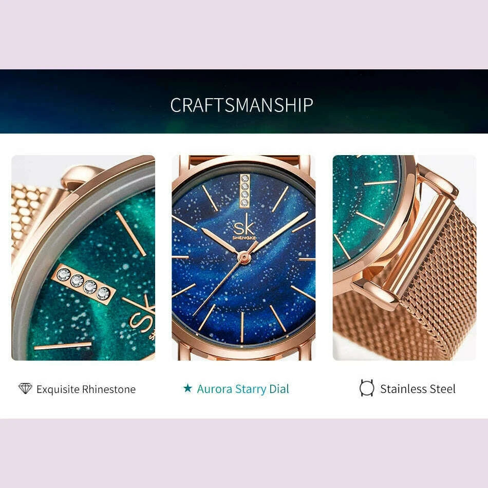 shengke-women-watches-starry-green-dial-mesh-band-ladies-wristwatch-ultra-thin-stainless-steel-strap-quartz-montre-femme-giftkimlud-womens-fashion-34611592