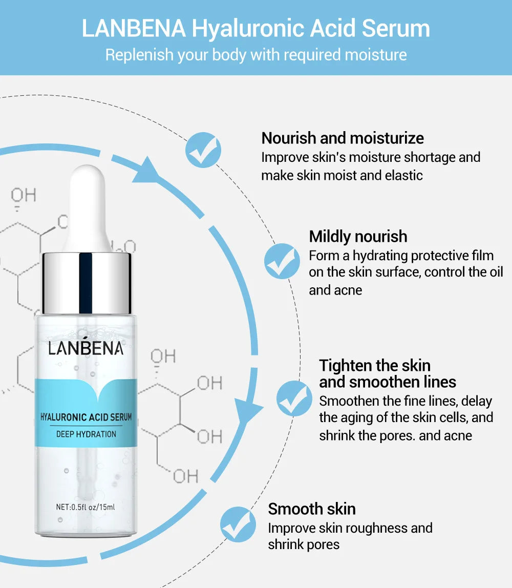 Hyaluronic Acid Serum Snail Essence — Clear | KIMLUD