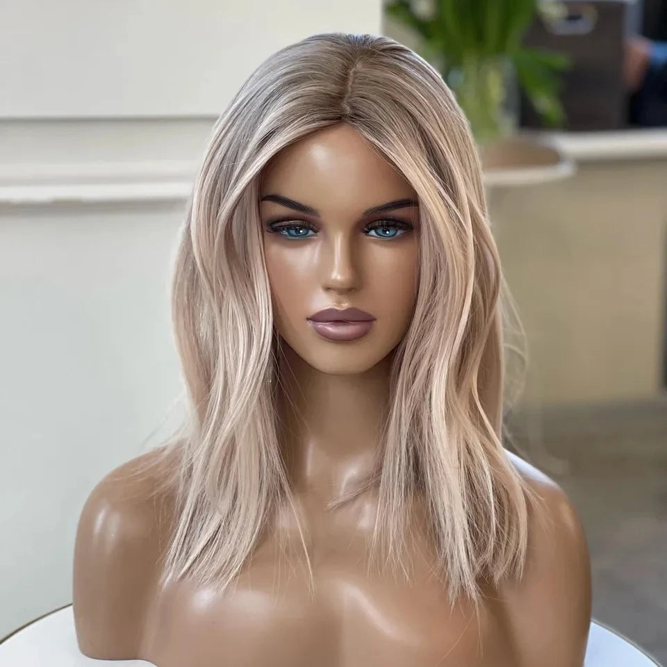 100% Virgin Human Hair Transparent Hairline 613 European Hair Ombre Color Body Wave Lace Front Wigs for Best Choice