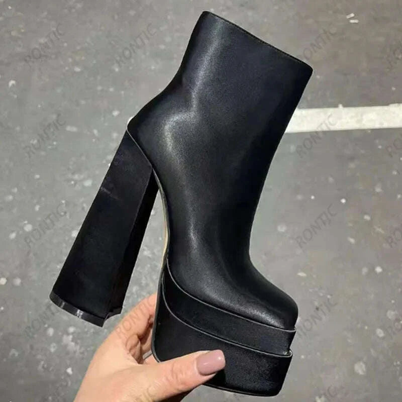rontic-new-stylish-women-platform-ankle-boots-block-heels-square-toe-elegant-black-fuchsia-party-shoes-us-size-4-13kimlud-womens-fashion-34601821