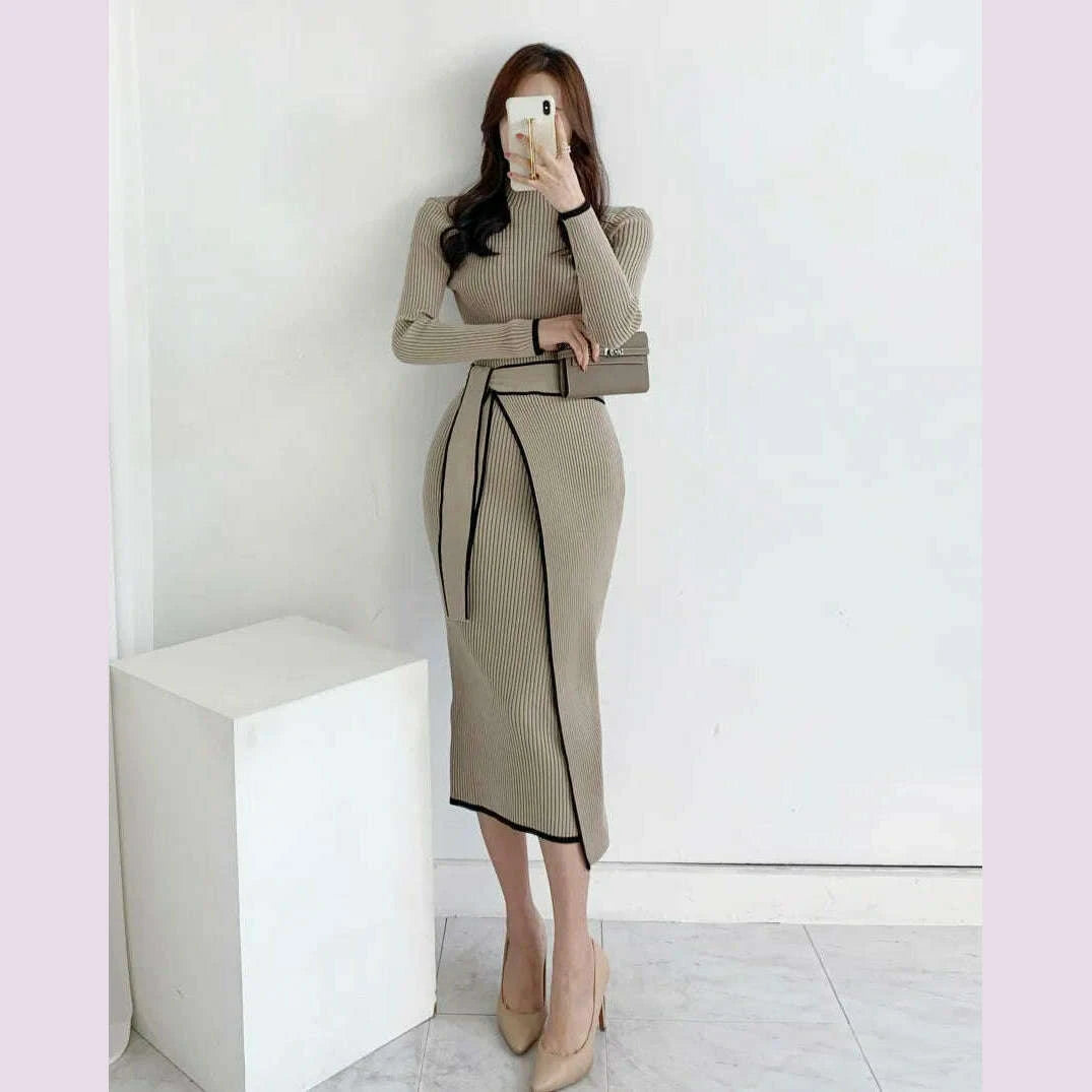 new-retro-knitted-bodycon-dress-women-korean-fashion-autumn-winter-half-high-collar-lace-up-elegant-sweater-dresses-vestidos-kimlud-kimlud-33912073