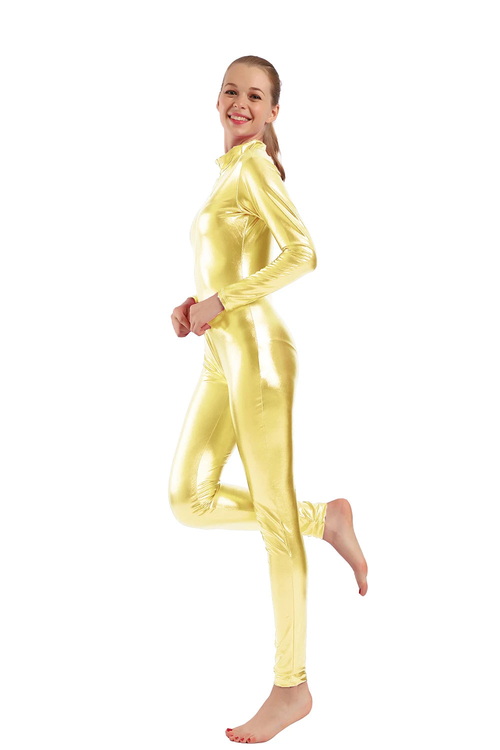 Unitard – Shiny Metallic – Polyester Elastane | KIMLUD