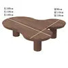 Pine Solid Wood Coffee Table Nordic Retro Multi-Function — Customized Color | KIMLUD