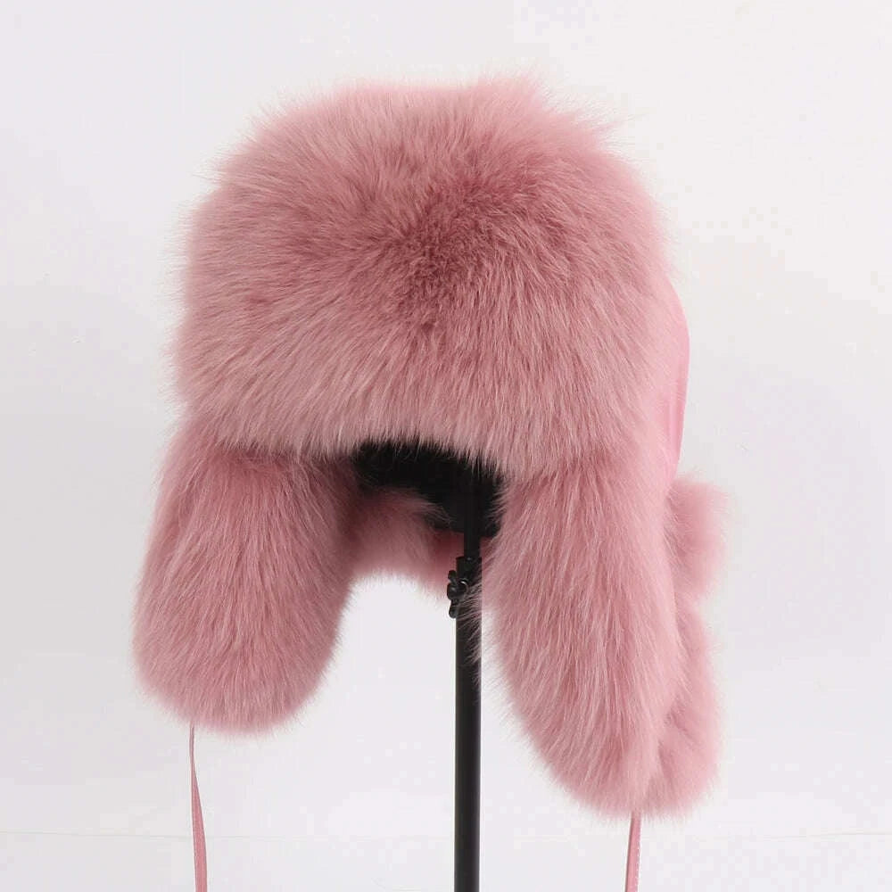 2025-new-women-natural-fox-fur-russian-ushanka-hats-winter-thick-warm-ears-fashion-bomber-hat-lady-genuine-real-fox-fur-capkimlud-womens-fashion-34623093