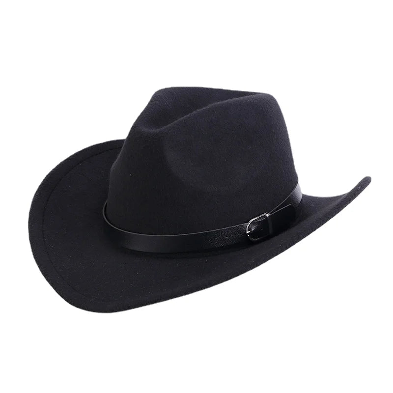 Cowboy Hats Fedora Hat For Men And Woman Winter And Autumn Felt Hat Jazz Hat