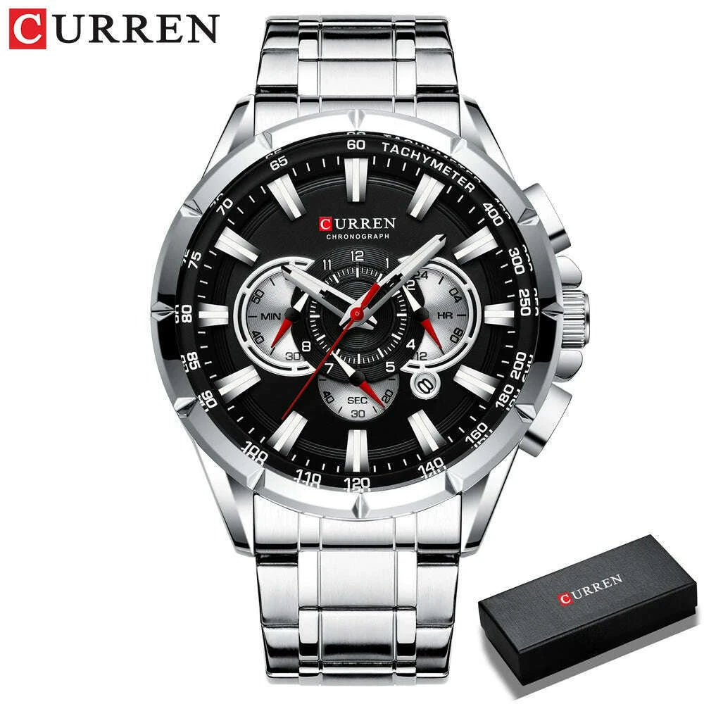 men-new-curren-casual-sport-chronograph-mens-watch-stainless-steel-band-wristwatch-big-dial-quartz-clock-with-luminous-pointerskimlud-womens-fashion-34612176