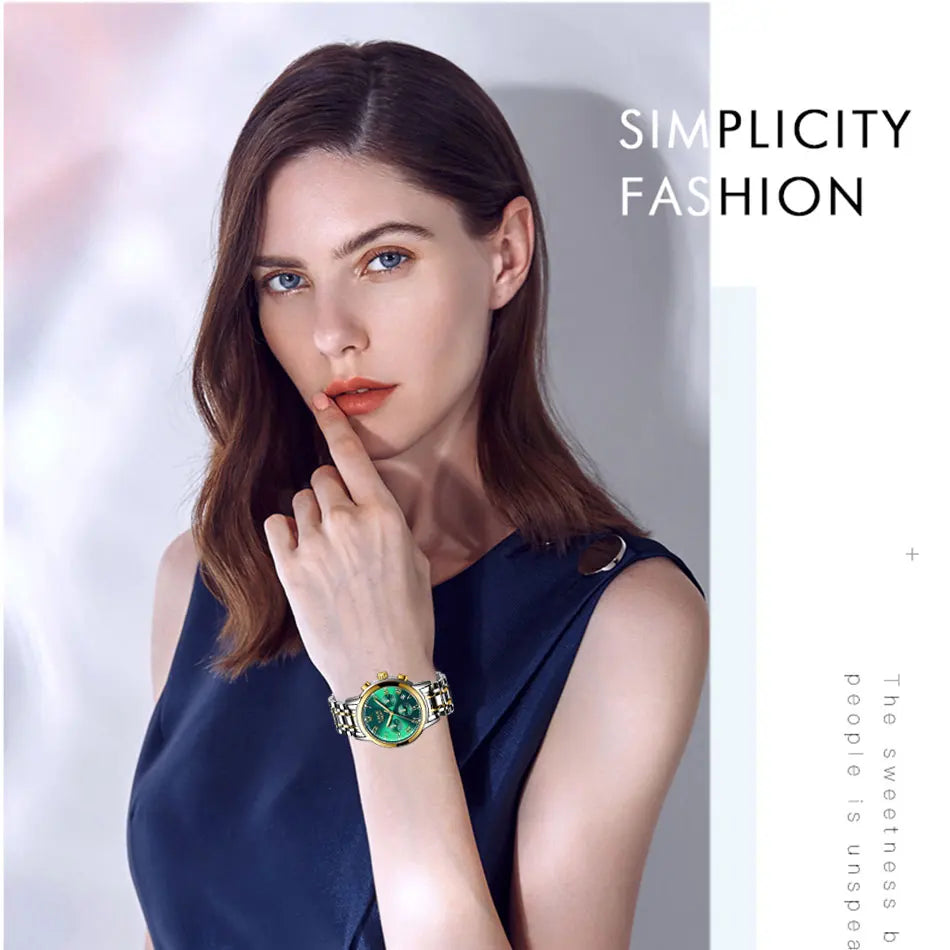 New Fashion Women Watches LIGE Top Brand Ladies Luxury Creative Steel Women Bracelet Watches Female Quartz Waterproof Watch Gift