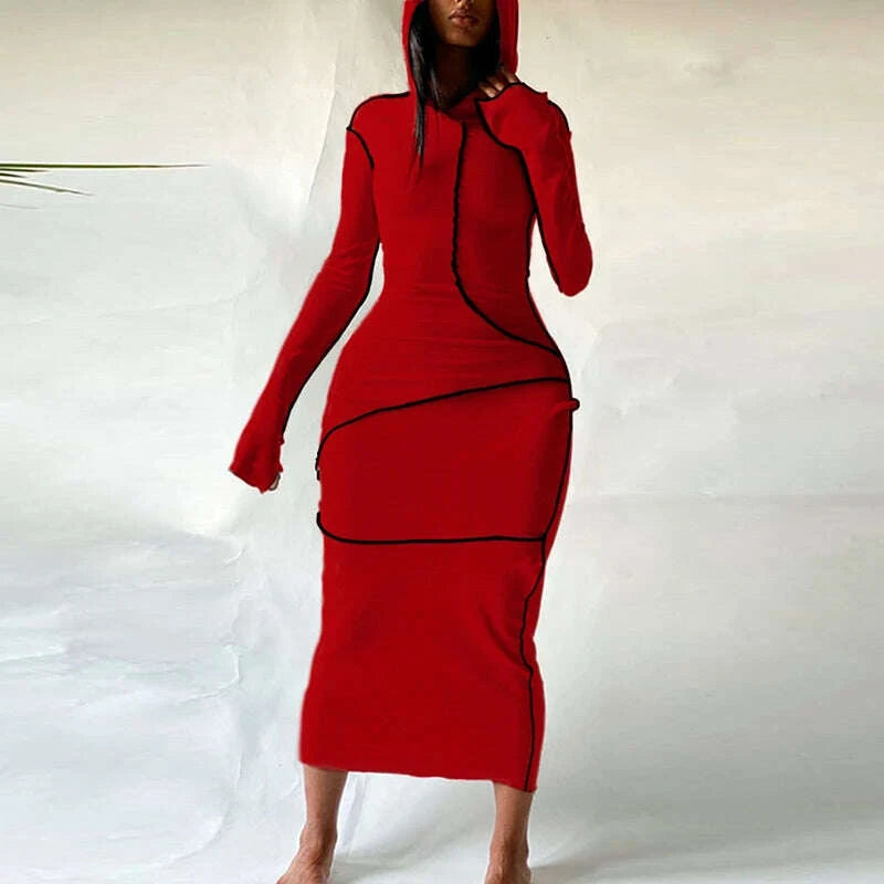 hugcitar-long-sleeve-hooded-patchwork-skinny-maxi-dress-2021-autumn-winter-women-fashion-streetwear-casual-outfitskimludkimlud-35568214