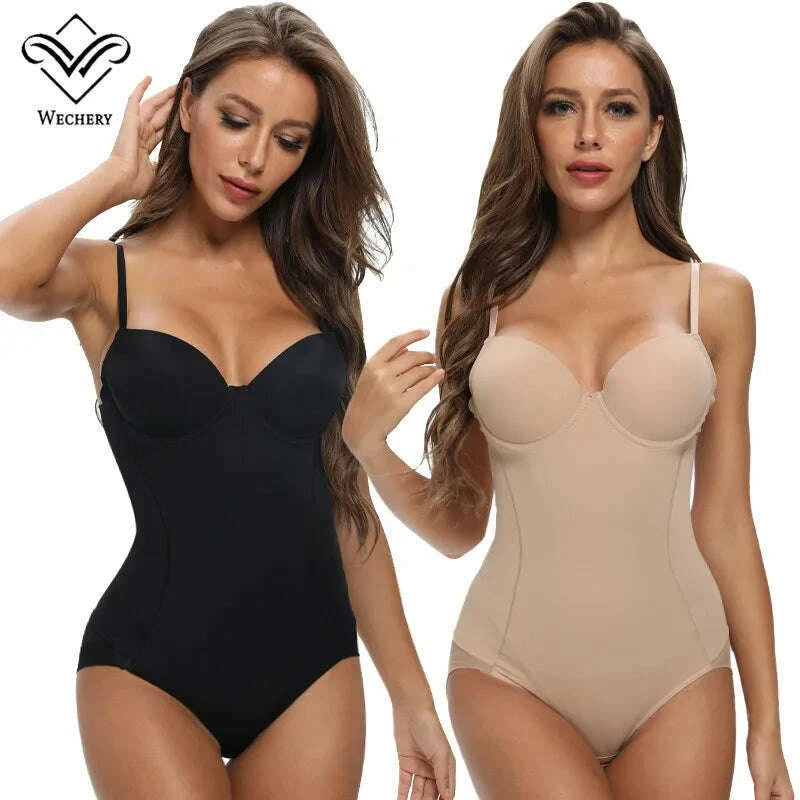 sexy shapewear lingerie Sexy Sheer Shaping Padded Cup Bodysuit