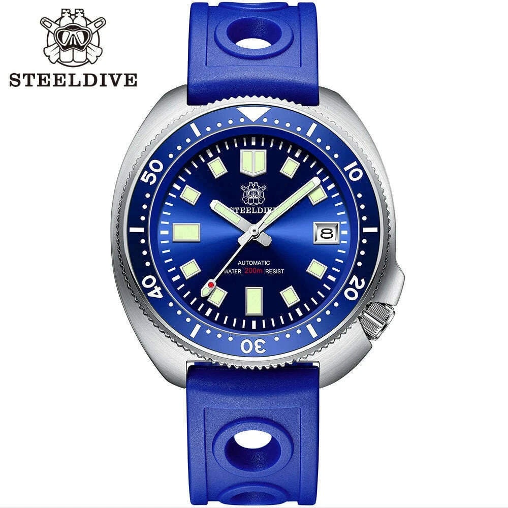 steeldive-sd1970-white-date-background-200m-wateproof-nh35-6105-turtle-automatic-dive-diver-watchkimlud-womens-fashion-34612298