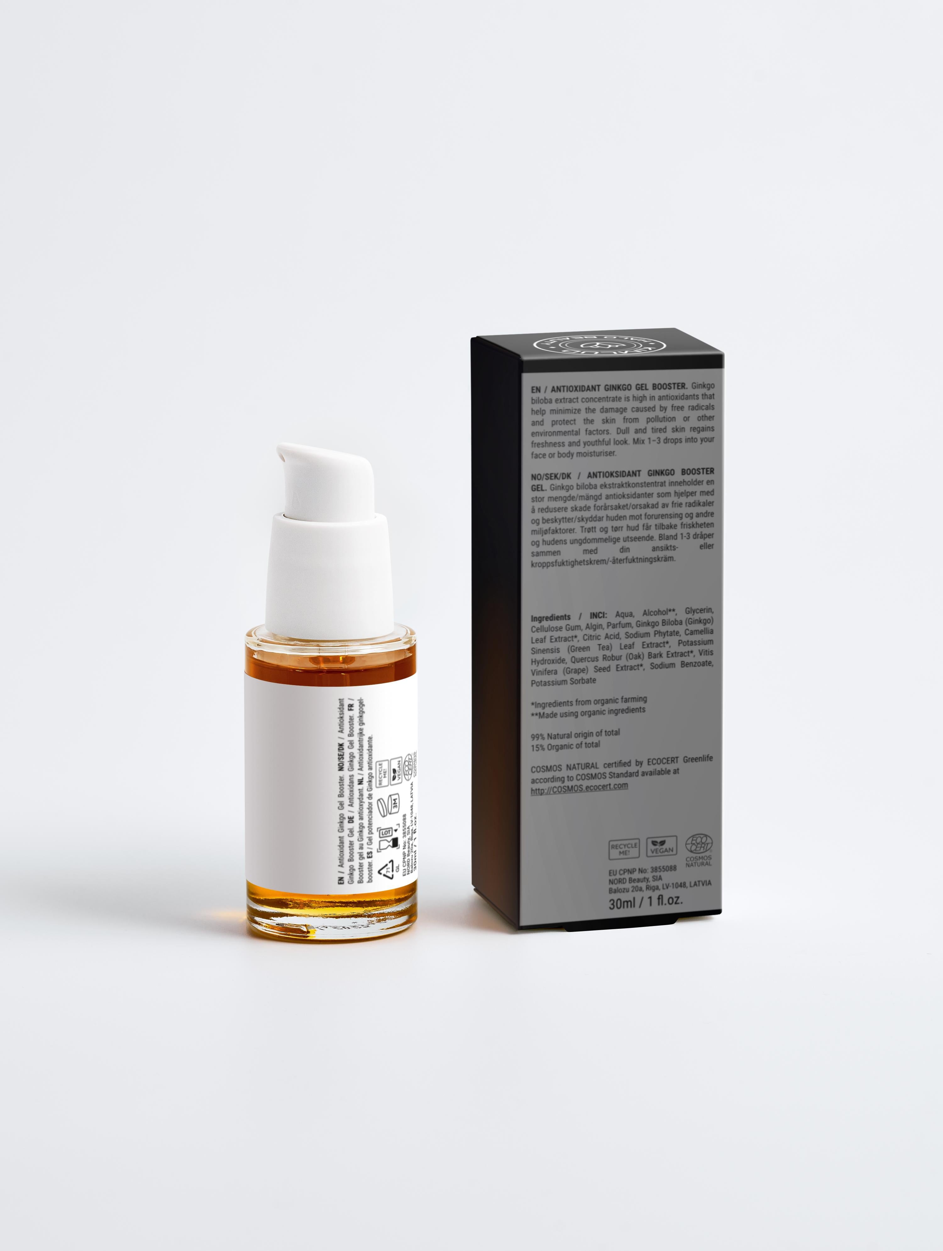 Antioxidant Ginkgo Gel Booster