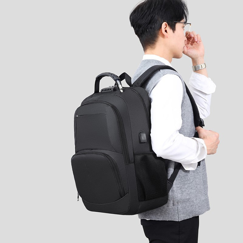 Ultra Spacious Large Capacity Backpack Oxford Cloth — Grey | KIMLUD
