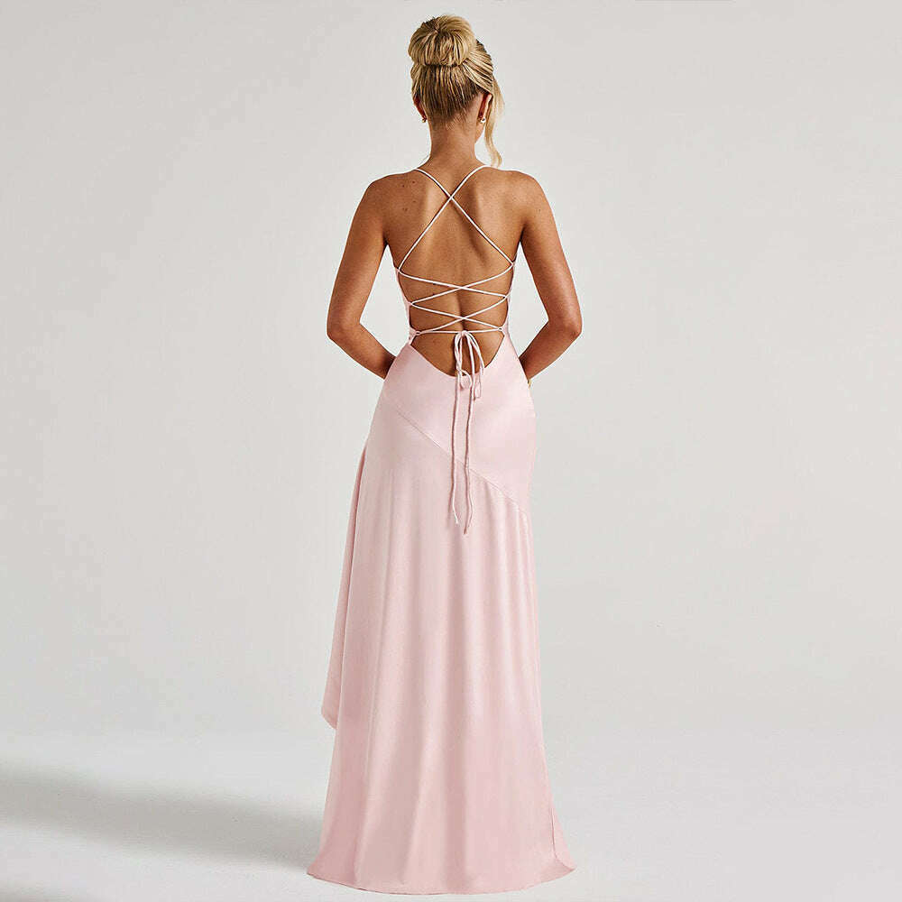 summer-2025-new-temperament-elegant-satin-long-skirt-personality-suspender-ruffle-high-slit-dress-club-clothing-vestidoskimlud-womens-fashion-34601316