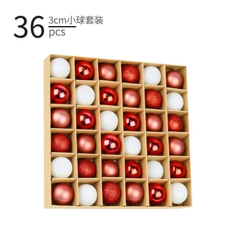 KIMLUD, Christmas Tree 42 Scenes Christmas Decorations, KIMLUD Womens Clothes