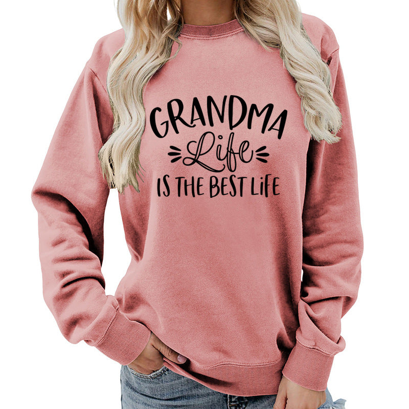 Oversized Other Pattern Sweatshirt — Burgundy | KIMLUD