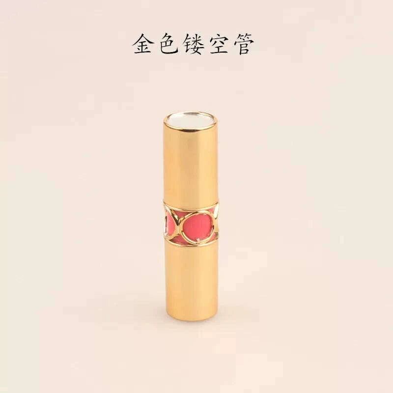 KIMLUD, Lipstick Empty Shell Homemade by Hand DIY Lipstick Tube Lipstick Shell 12.1mm Lipstick Mold Lipstick Material Promotion, KIMLUD Womens Clothes
