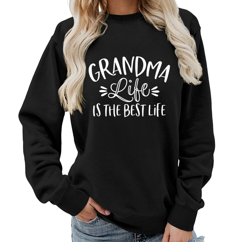Oversized Other Pattern Sweatshirt — Burgundy | KIMLUD