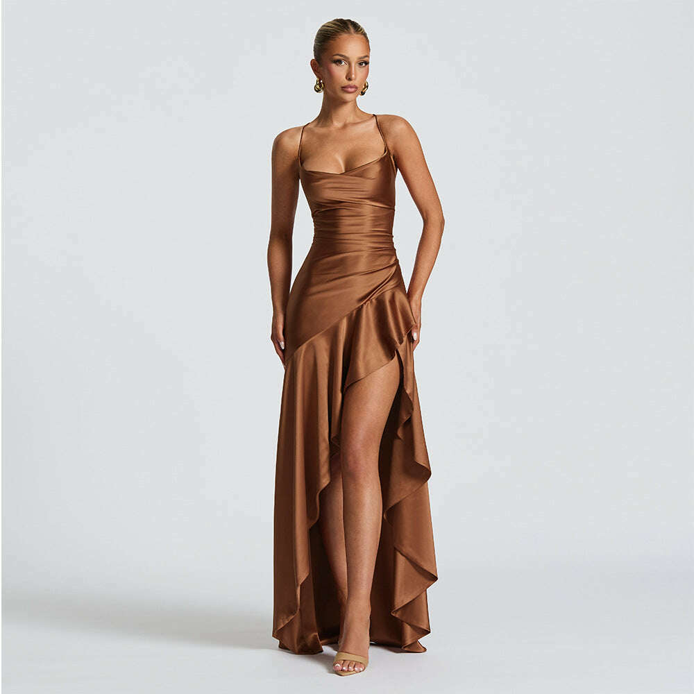 summer-2025-new-temperament-elegant-satin-long-skirt-personality-suspender-ruffle-high-slit-dress-club-clothing-vestidoskimlud-womens-fashion-34601317