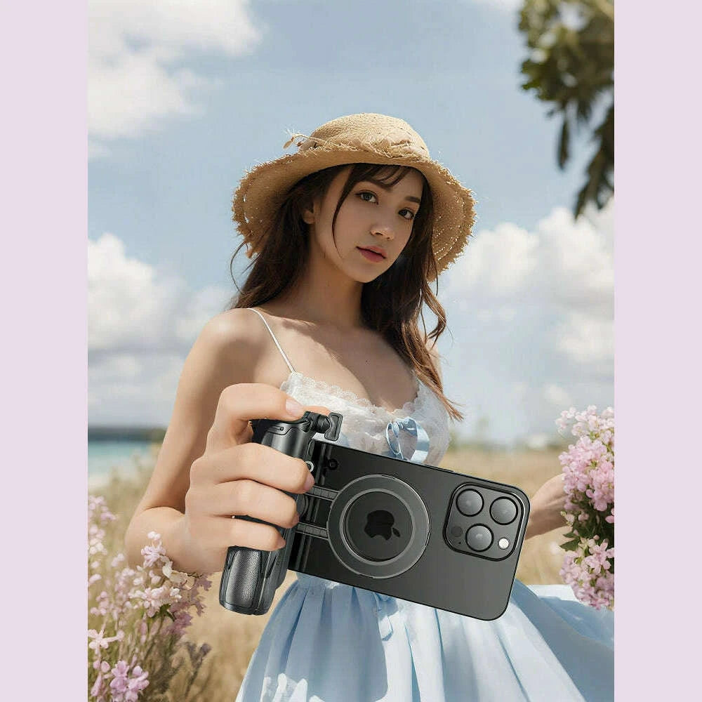 far-monkey-magnetic-mobile-phone-photography-handle-magnetic-suction-selfie-stick-multi-function-auxiliary-shooting-rod-outdoor-travel-photography-assistant-portable-photo-shooting-rotatable-rocker-handheld-magnetic-suction-fkimlud-womens-fashion-34605107