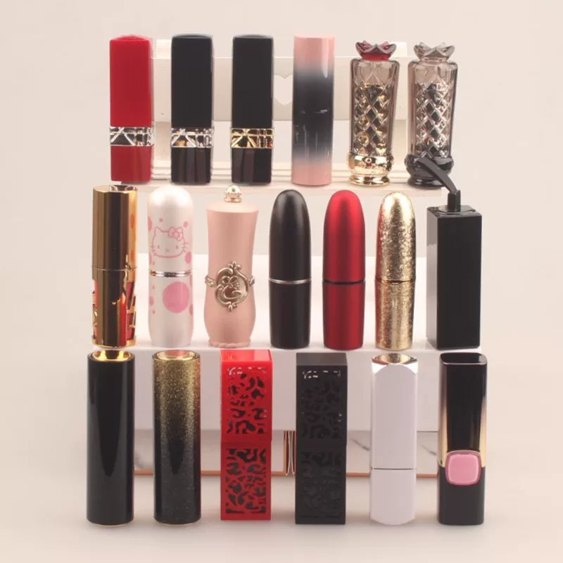 KIMLUD, Lipstick Empty Shell Homemade by Hand DIY Lipstick Tube Lipstick Shell 12.1mm Lipstick Mold Lipstick Material Promotion, KIMLUD Womens Clothes
