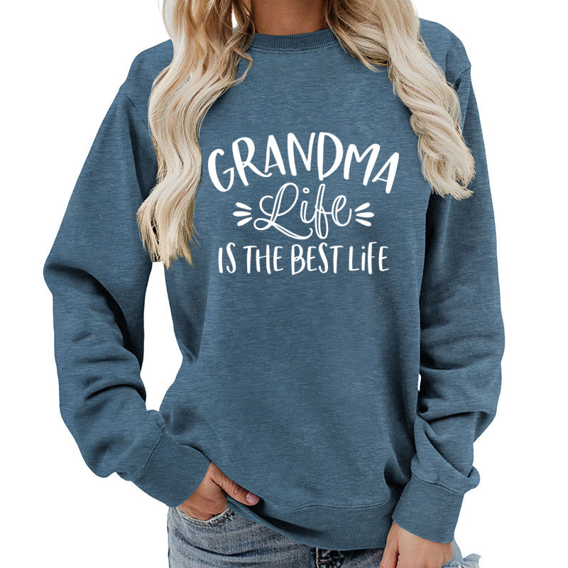 Oversized Other Pattern Sweatshirt — Burgundy | KIMLUD