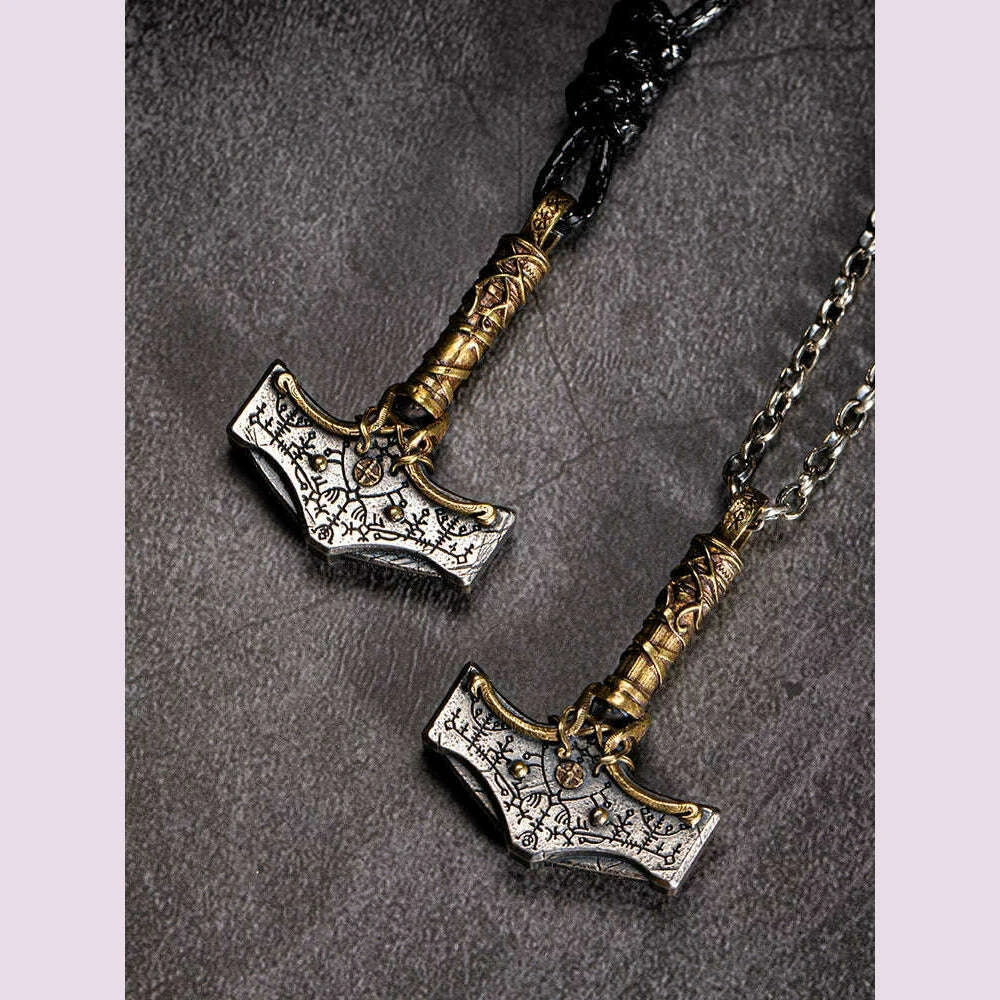 trendy-mens-scandinavian-carved-quake-silver-single-necklacekimlud-womens-fashion-34627561