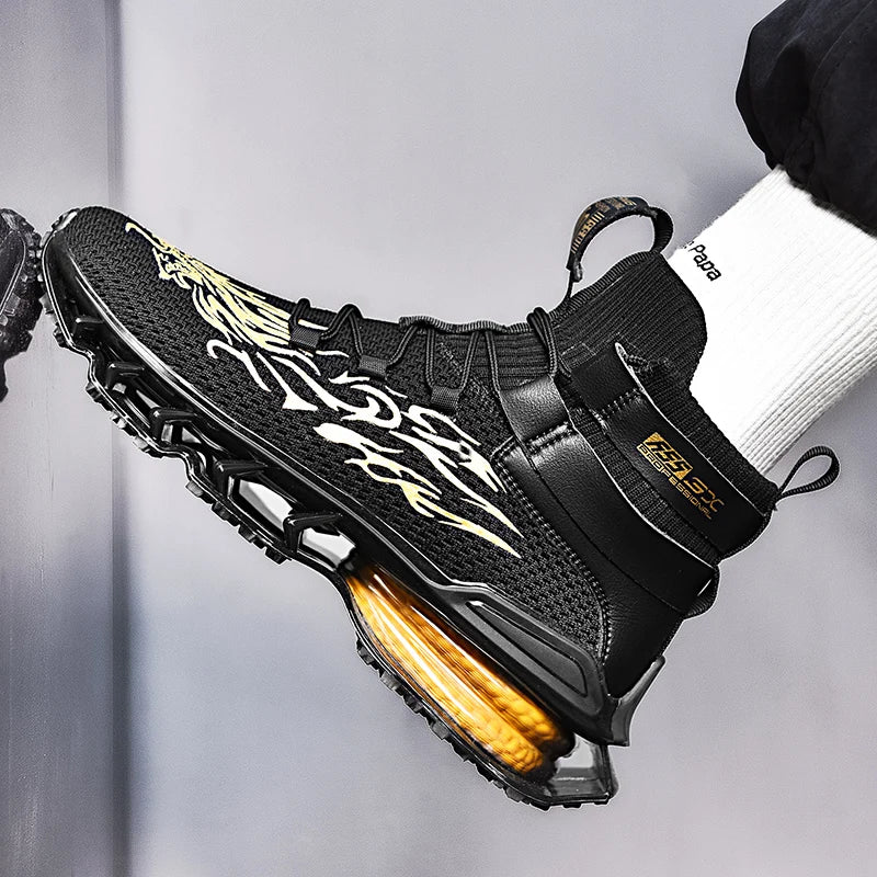 Men's Sneakers – Breathable Platform – Platform Silhouette | KIMLUD
