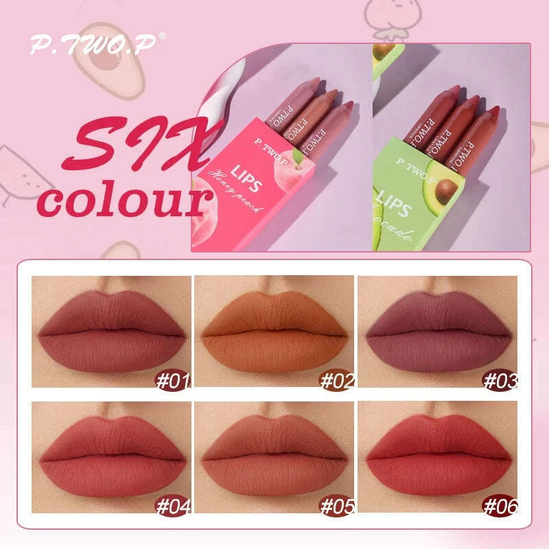 ptwop-3-pcs-lipstick-set-different-colors-sexy-long-lasting-waterproof-matte-lipstick-pencils-moisturizer-lips-makeup-kit-lipkimlud-womens-fashion-34599616