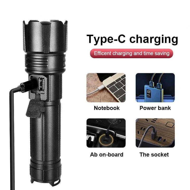 most-powerful-led-flashlight-usb-rechargeable-torch-light-high-power-flashlight-tactical-lantern-long-shot-hand-lamp-for-campingkimludkimlud-35562313