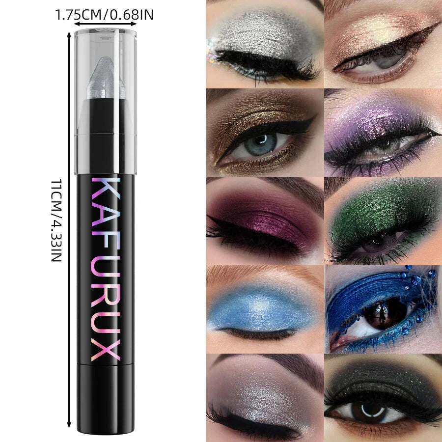 19-color-1pcs-smoky-dark-green-eyeshadow-pen-stick-waterproof-metallic-glitter-eye-shadow-highlighter-pencil-makeup-tool-cosmetkimludkimlud-35575051