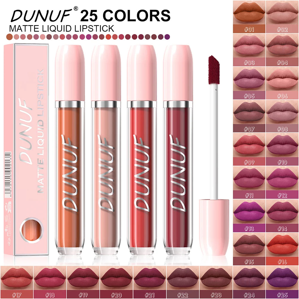 Liquid Lipstick – Long-Lasting – Matte – Sexy Red | KIMLUD