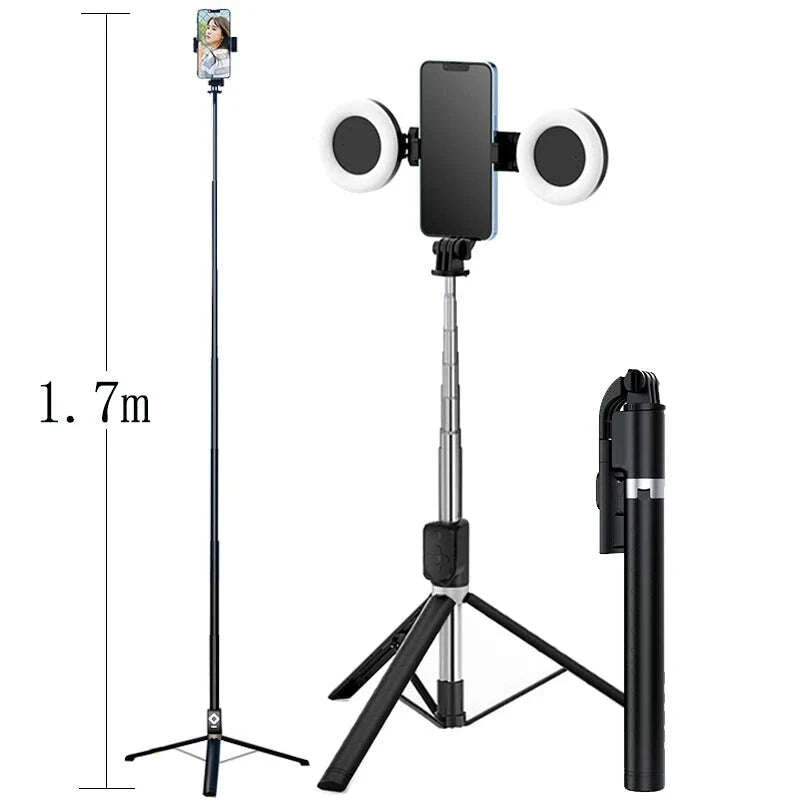 17m-extendable-live-tripod-selfie-stick-support-led-ring-dual-light-mirror-stand-4-in-1-phone-mount-for-iphone-x-8-11-androidkimludkimlud-35567241