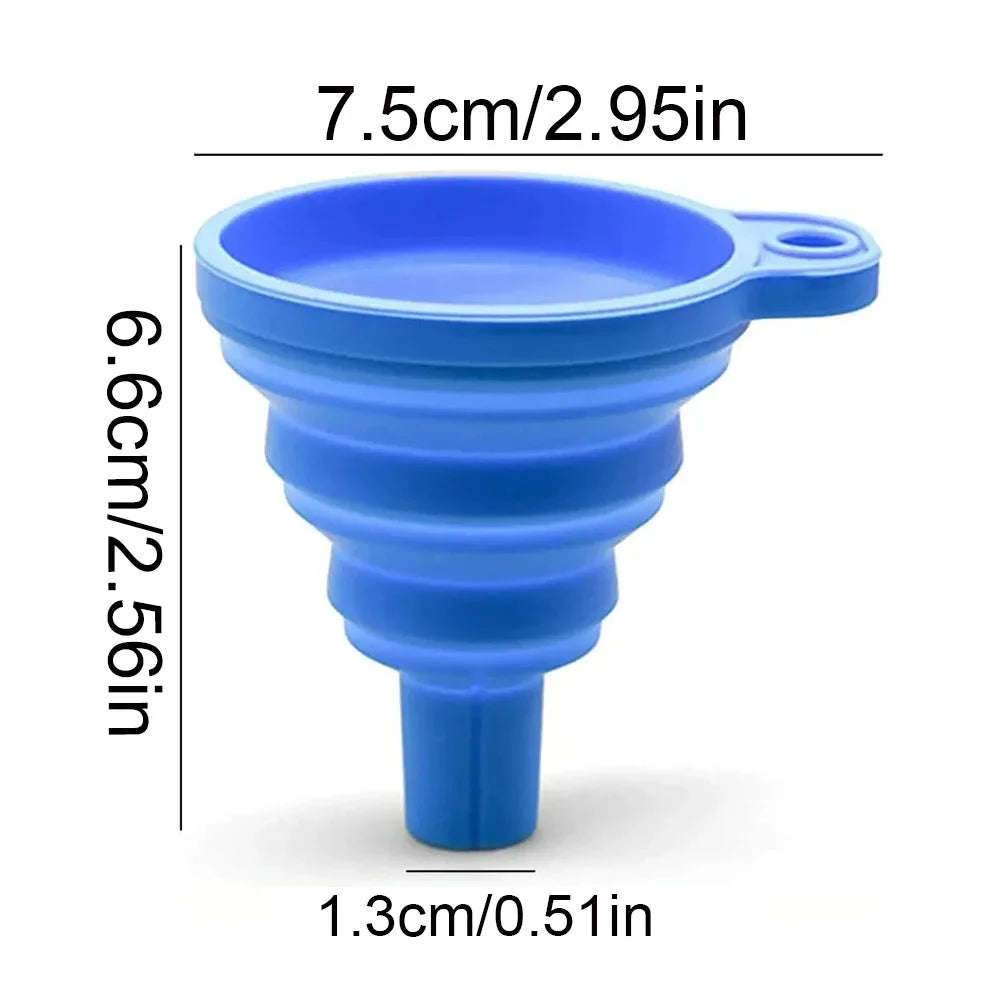Car Funnel – Collapsible Universal-Fit – Silicone | KIMLUD