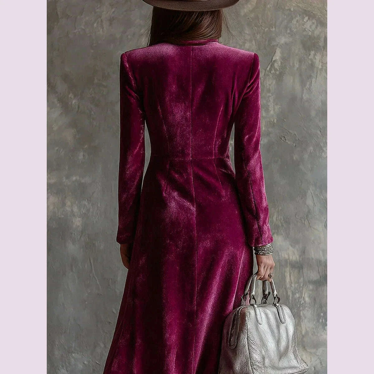 velvet-double-breasted-dress-for-womens-long-sleeve-lapel-collar-split-hem-elegant-vintage-casual-slim-fall-winter-midi-dresskimlud-womens-fashion-34623816