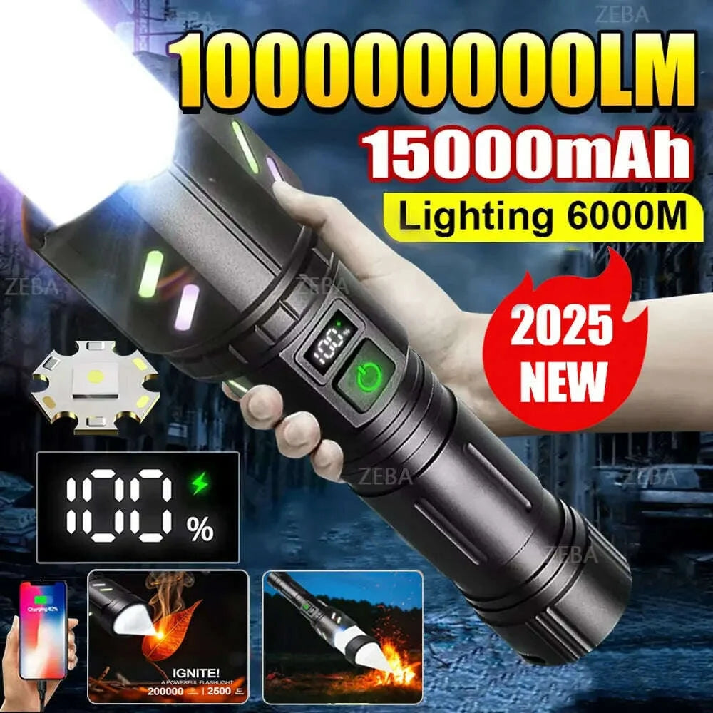 most-powerful-200000lm-tactical-flashlight-firestarter-high-power-led-flashlight-type-c-rechargeable-torch-laser-pointer-outdoorkimludkimlud-35562527