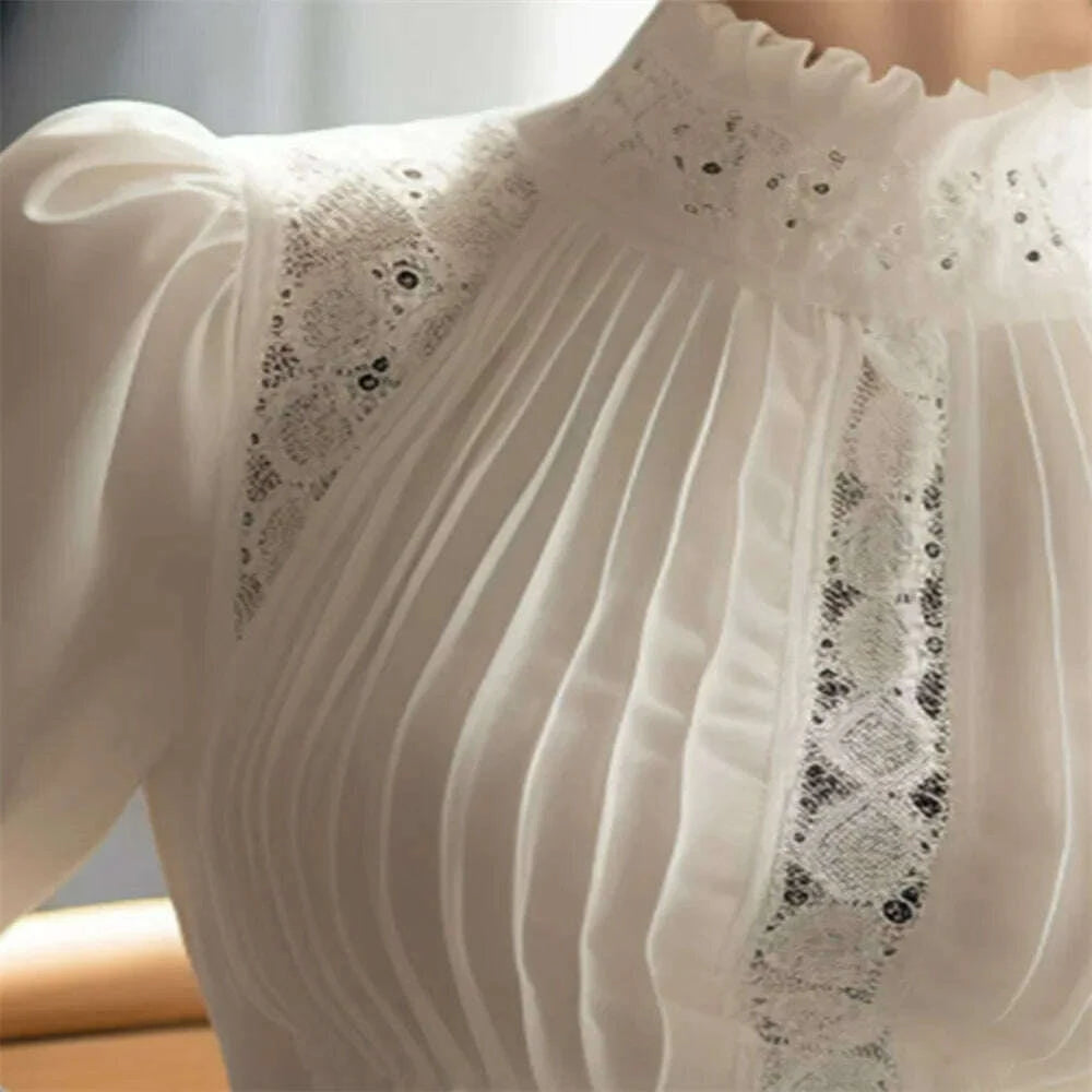 2024-spring-ladies-patchwork-lace-hollow-out-long-sleeve-shirt-tops-new-korean-fashion-womens-solid-color-stand-collar-blouseskimlud-womens-fashion-34627969