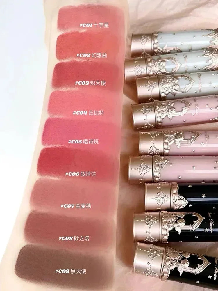 Velvet Matte Lip Mud Stick Hydrating Formula — Blush Pink | KIMLUD