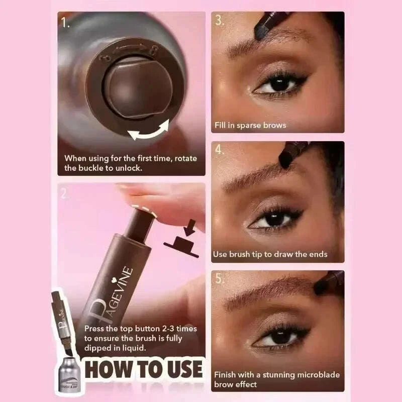 page-vine-3d-wild-eyebrow-pencil-waterproof-long-lasting-eyebrow-tint-cream-fast-dry-smudge-proof-liquid-eyebrow-pencil-kimlud-kimlud-33921314