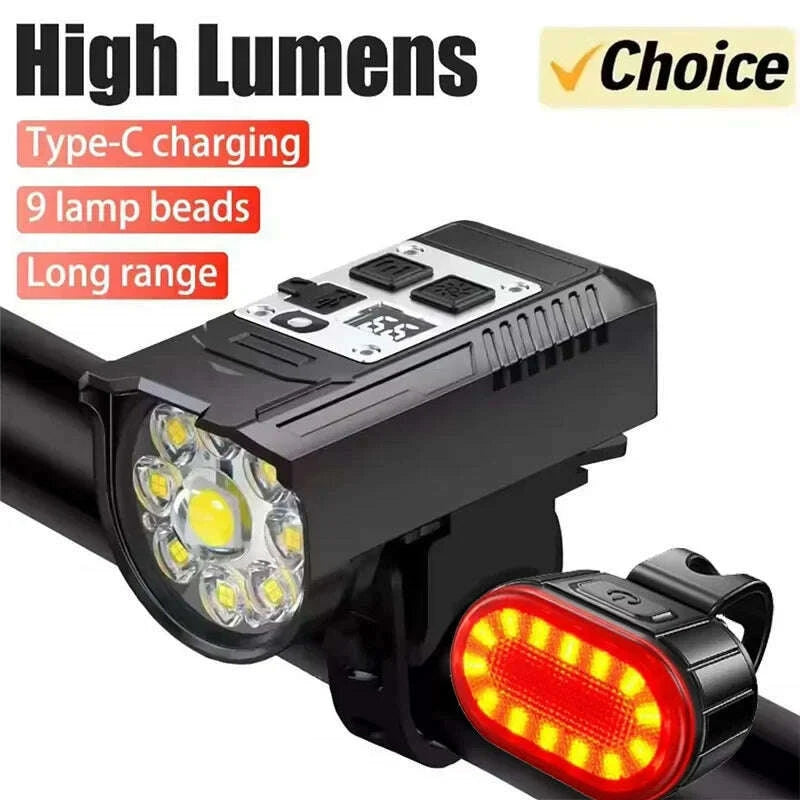 1000lm-bicycle-led-front-light-led-usb-rechargeable-smart-sensor-rear-light-waterproof-bright-flashlight-safety-cycling-lightskimlud-womens-fashion-34626382