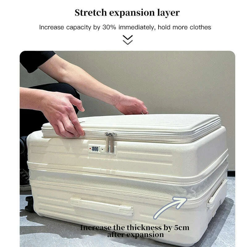 expandable-hard-side-trolley-luggage-set-with-side-opening---carry-on-checked-suitcases-anti-shock-password-lockkimlud-womens-fashion-34612975