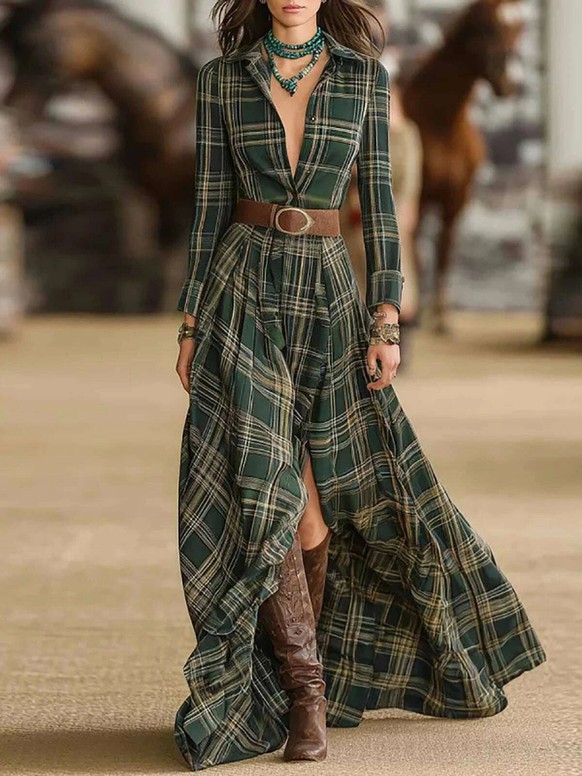 elegant-western-vintage-plaid-women-shirt-dress-single-breasted-lapel-long-sleeve-maxi-robe-a-line-autumn-long-dresses-vestidoskimludkimlud-35558581