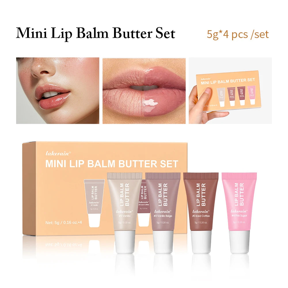 Moisturizer Lipbalm Exfoliating for Lips Gift Sets Summer Lip Care of the Lips Butter Balm Makeup Travel Size