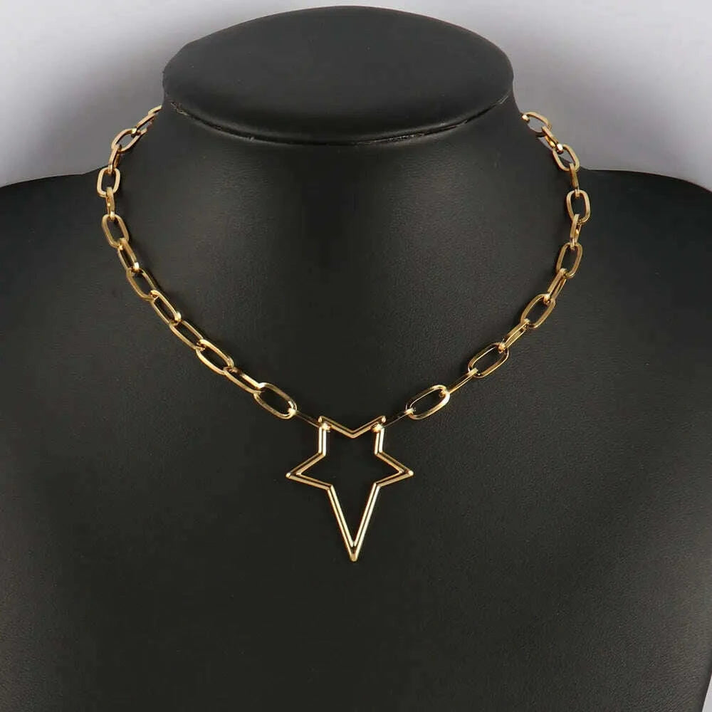 316l-stainless-steel-necklace-for-women-choker-necklace-heart-clavicle-chain-necklaces-charm-heart-pendant-necklace-jewelry-gift-kimlud-kimlud-33913584
