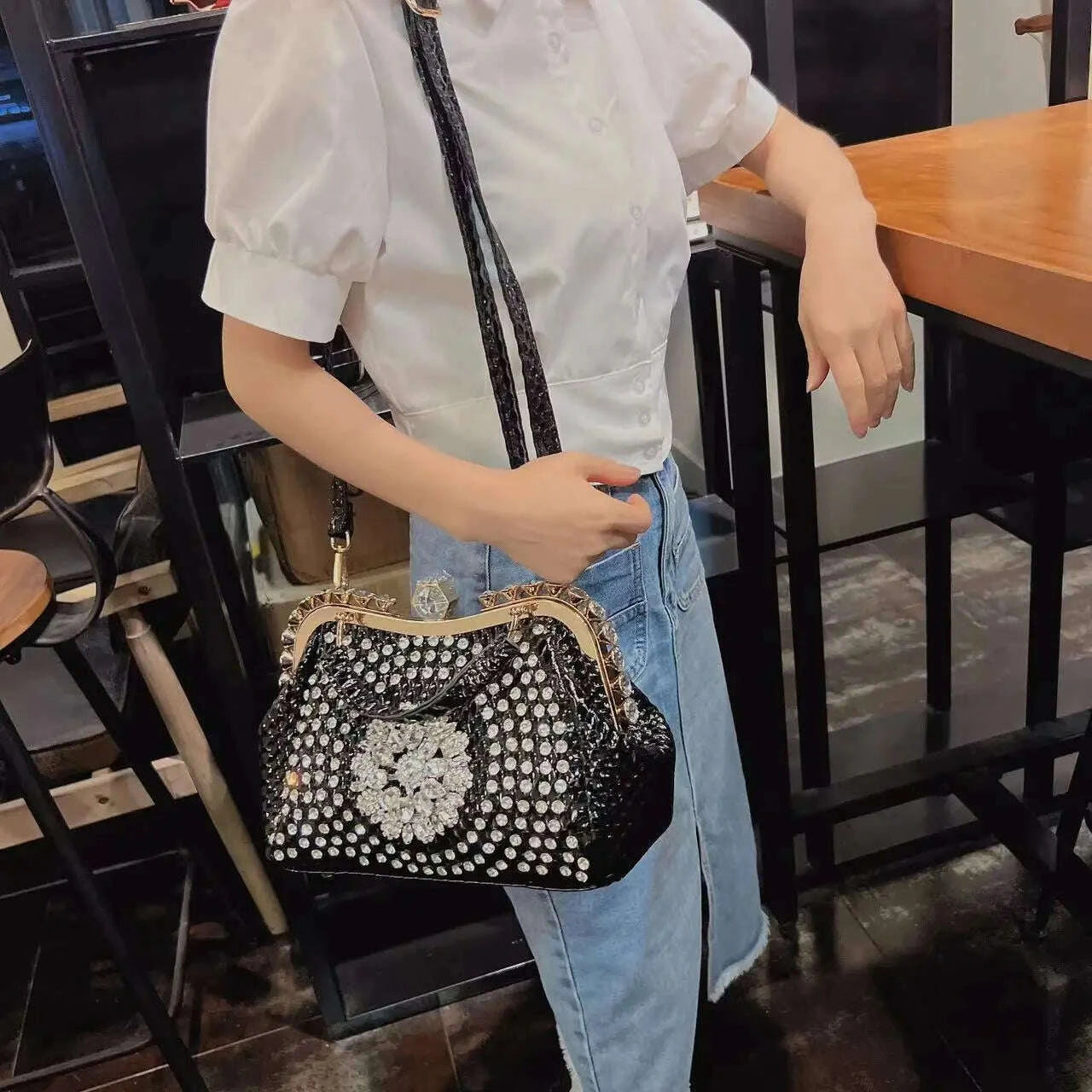 2023-new-luxury-fashion-diamonds-women39s-handbags-leather-design-clip-rhinestone-bag-portable-tote-shoulder-messenger-bags-kimlud-kimlud-33914933