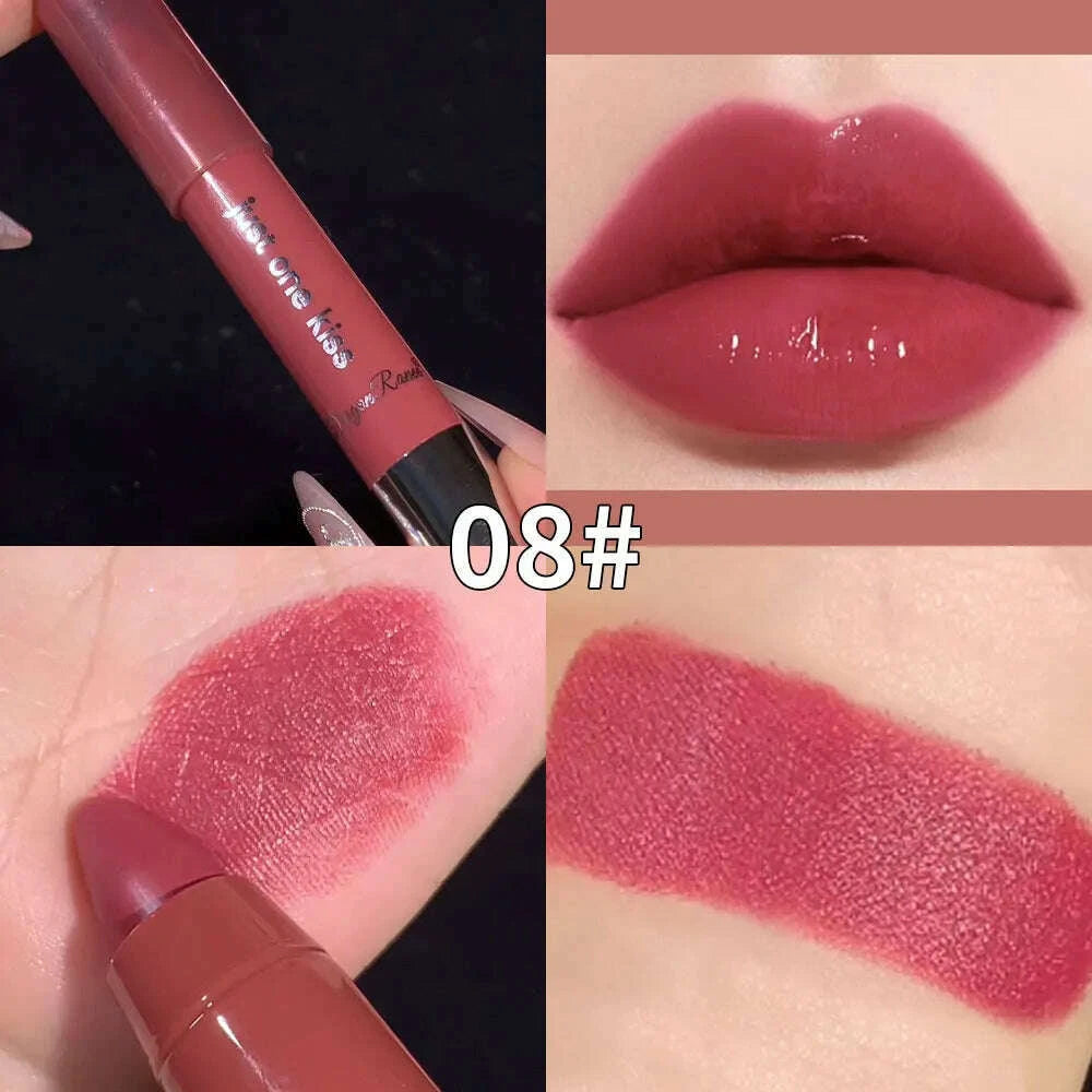 bright-lipstick-easy-to-color-lipstick-color-moisturizing-lip-gloss-easy-to-color-lip-glaze-rotating-bright-lipstick-pen-lip-gloss-lipstick-european-and-american-style-nude-brown-red-pink-lipstick-masquerade-lipstick-pen-lipkimlud-womens-fashion-34598898