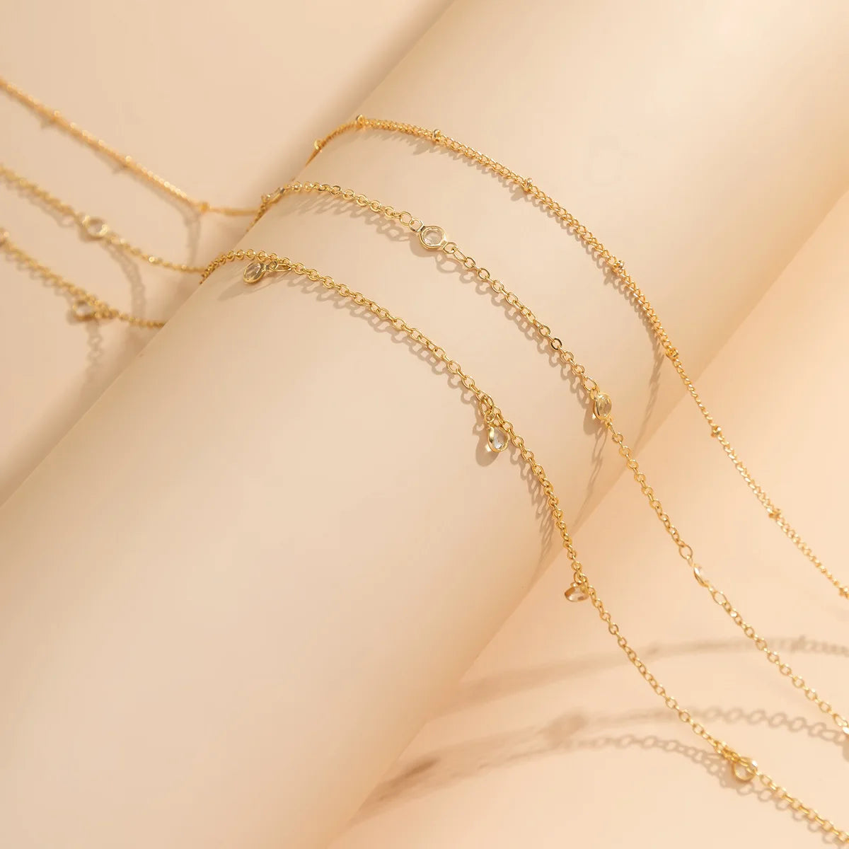 Sexy Round Clear Rhinestone Tassel Belly Chains For Women Gold Silver Color Metal Beach Link Chain Waist Body Jewelry Accessory