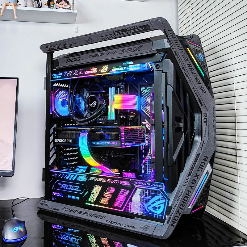 ROG Genesis family bucket desktop host i9 14900K/5090 assembled computer water cooling machine